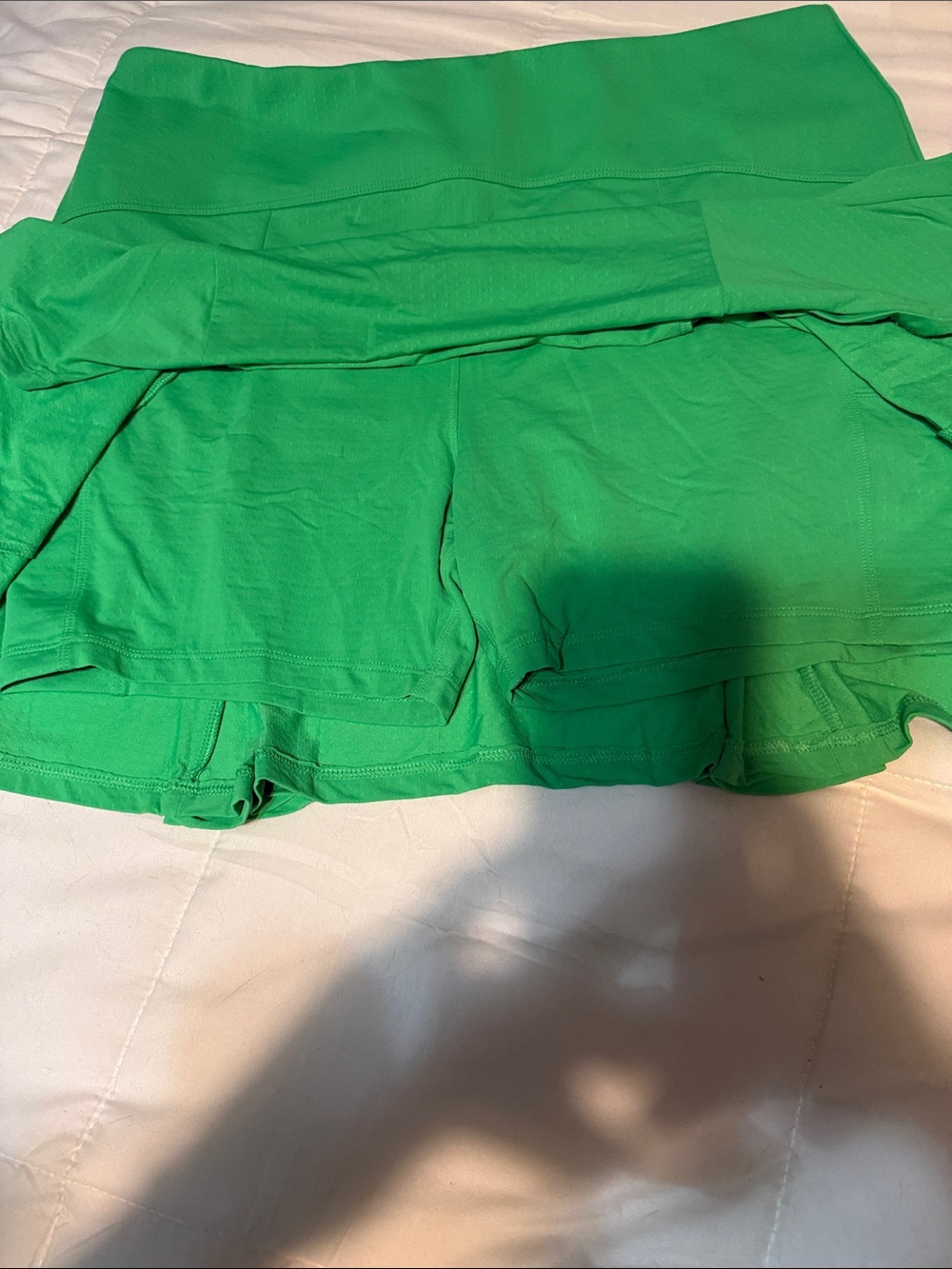 Green Women's A-Line Skort - Picture 2 of 3